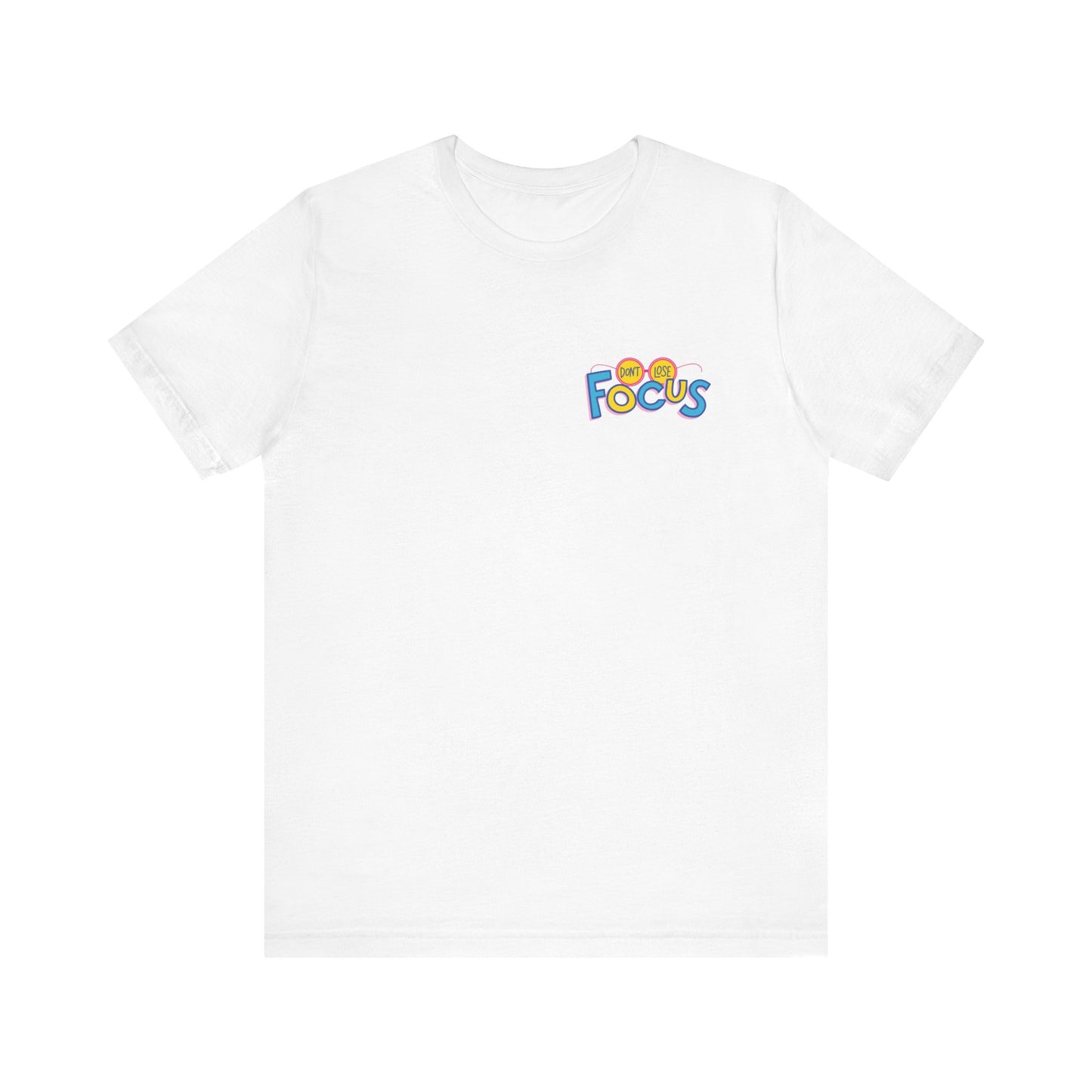 Focus on Jesus!!! Double Sided Print