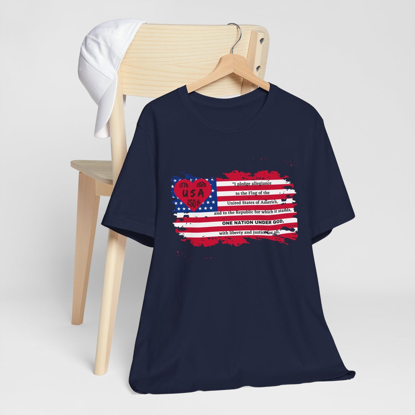 Patriotic USA 250th Pledge of Allegiance