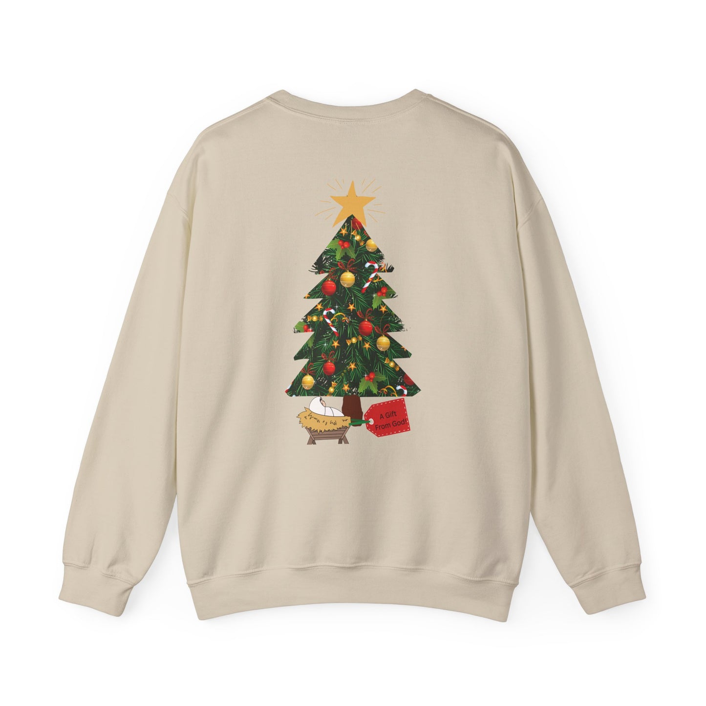 CHRISTmas!! Sweatshirt Double Sided Print