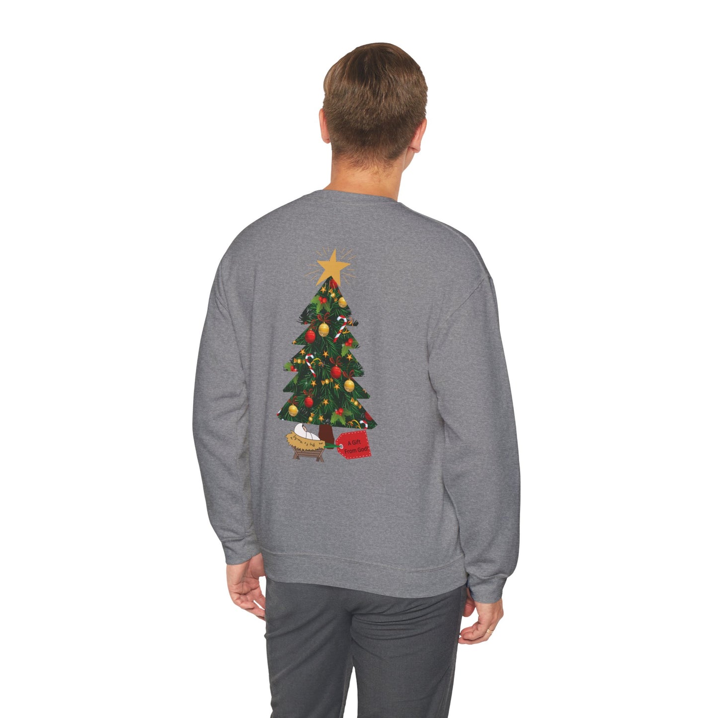 CHRISTmas!! Sweatshirt Double Sided Print