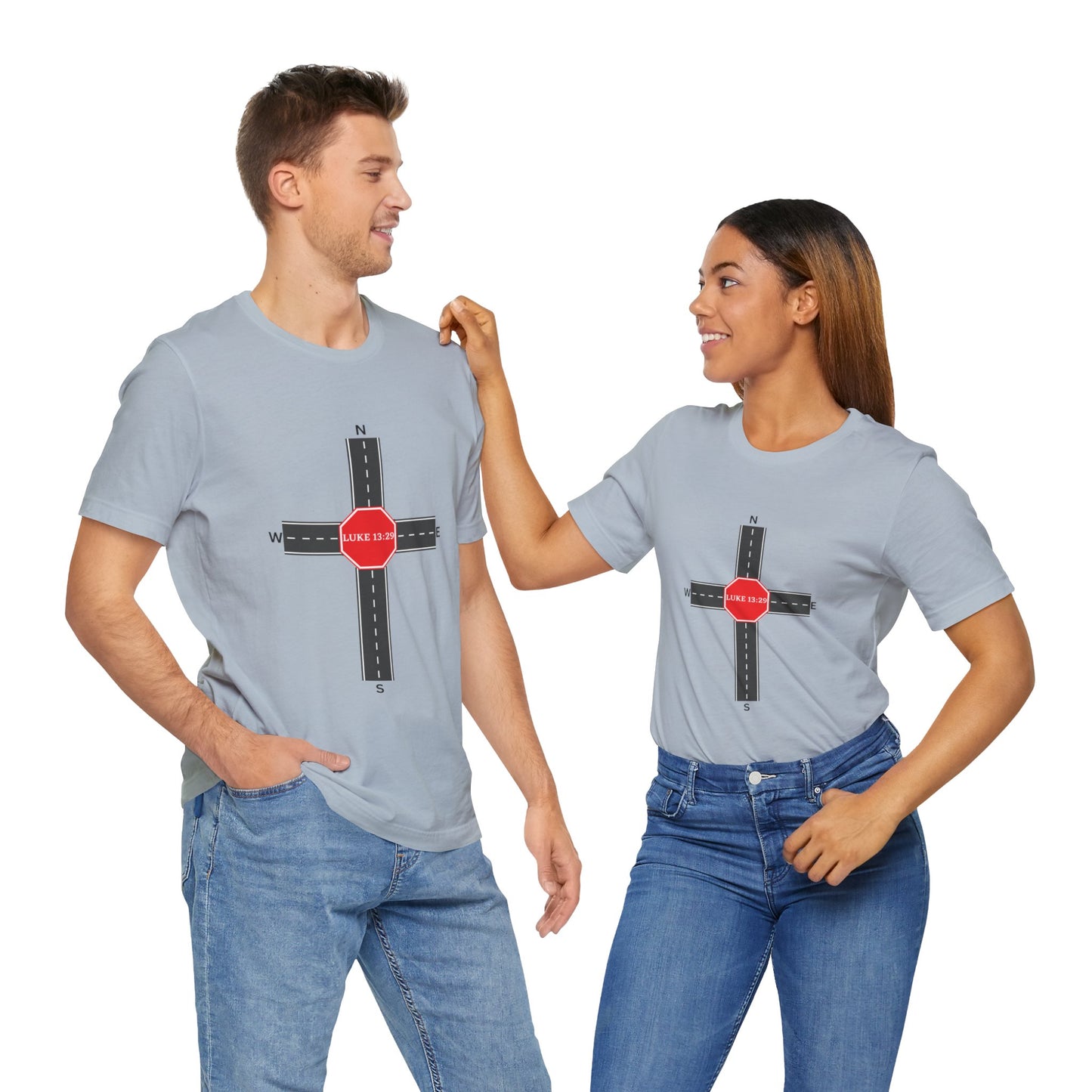 All Roads Leads to Him!! Single Sided Print