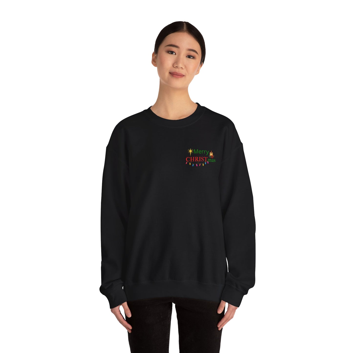 CHRISTmas!! Sweatshirt Double Sided Print