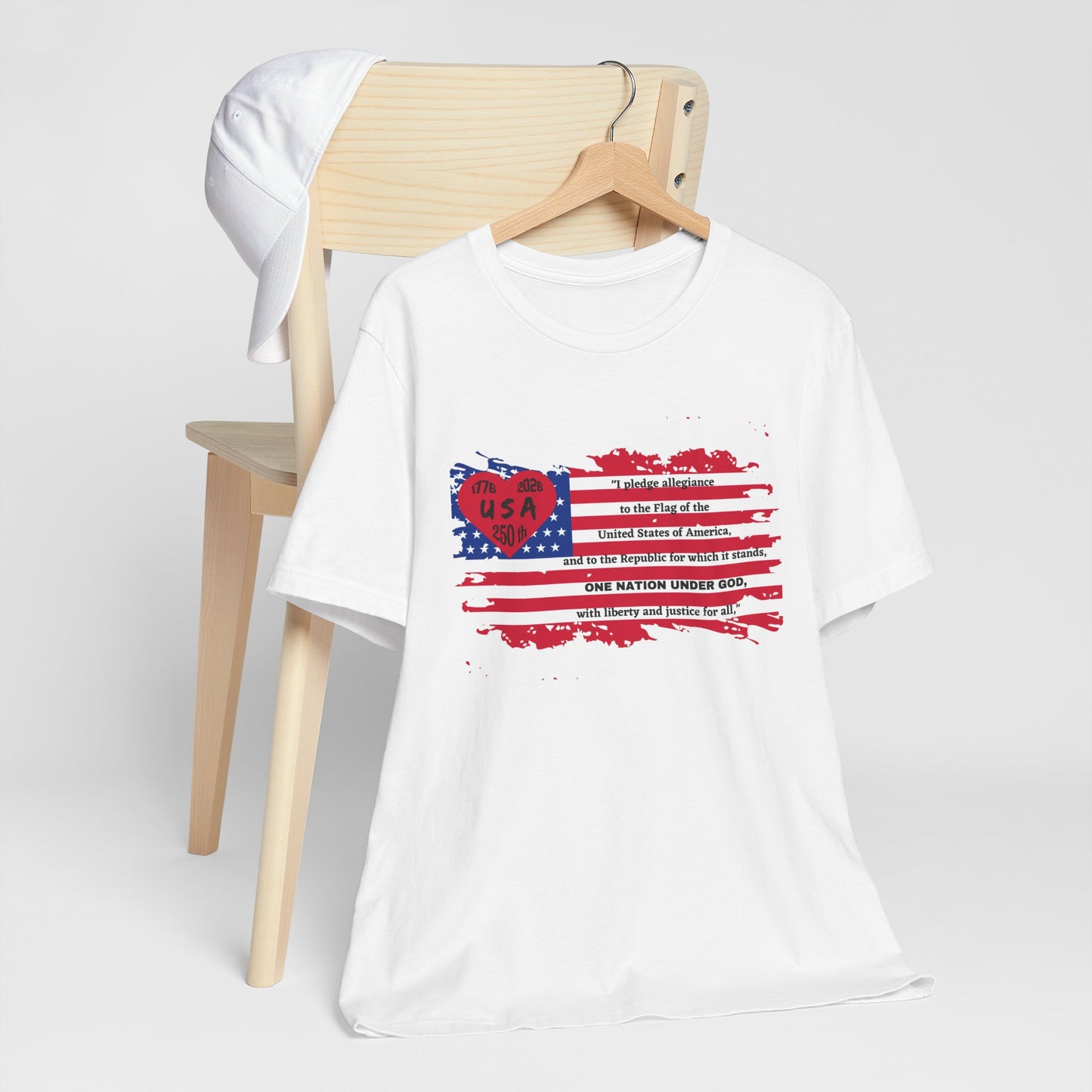 Patriotic USA 250th Pledge of Allegiance