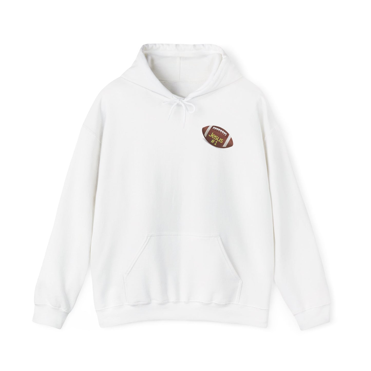 Football " Double Print Hooded Sweatshirt"