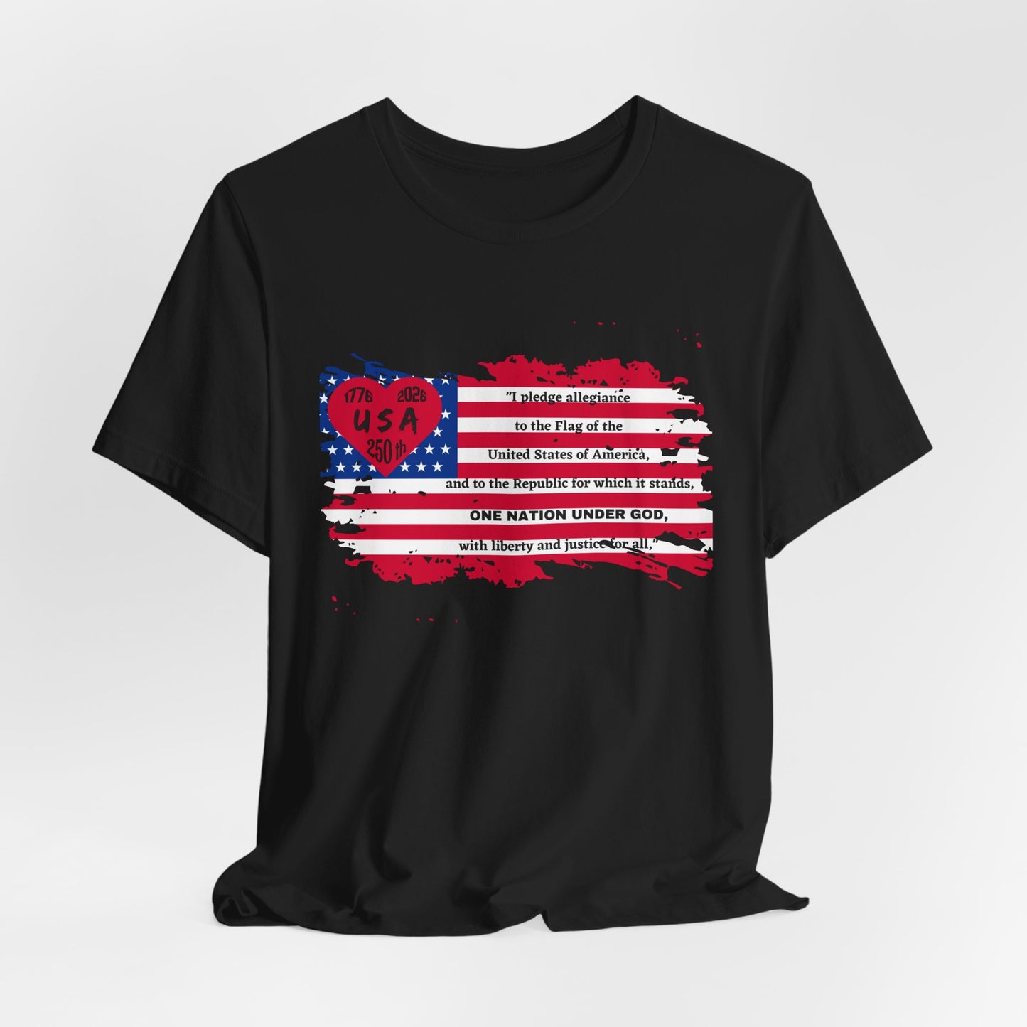 Patriotic USA 250th Pledge of Allegiance