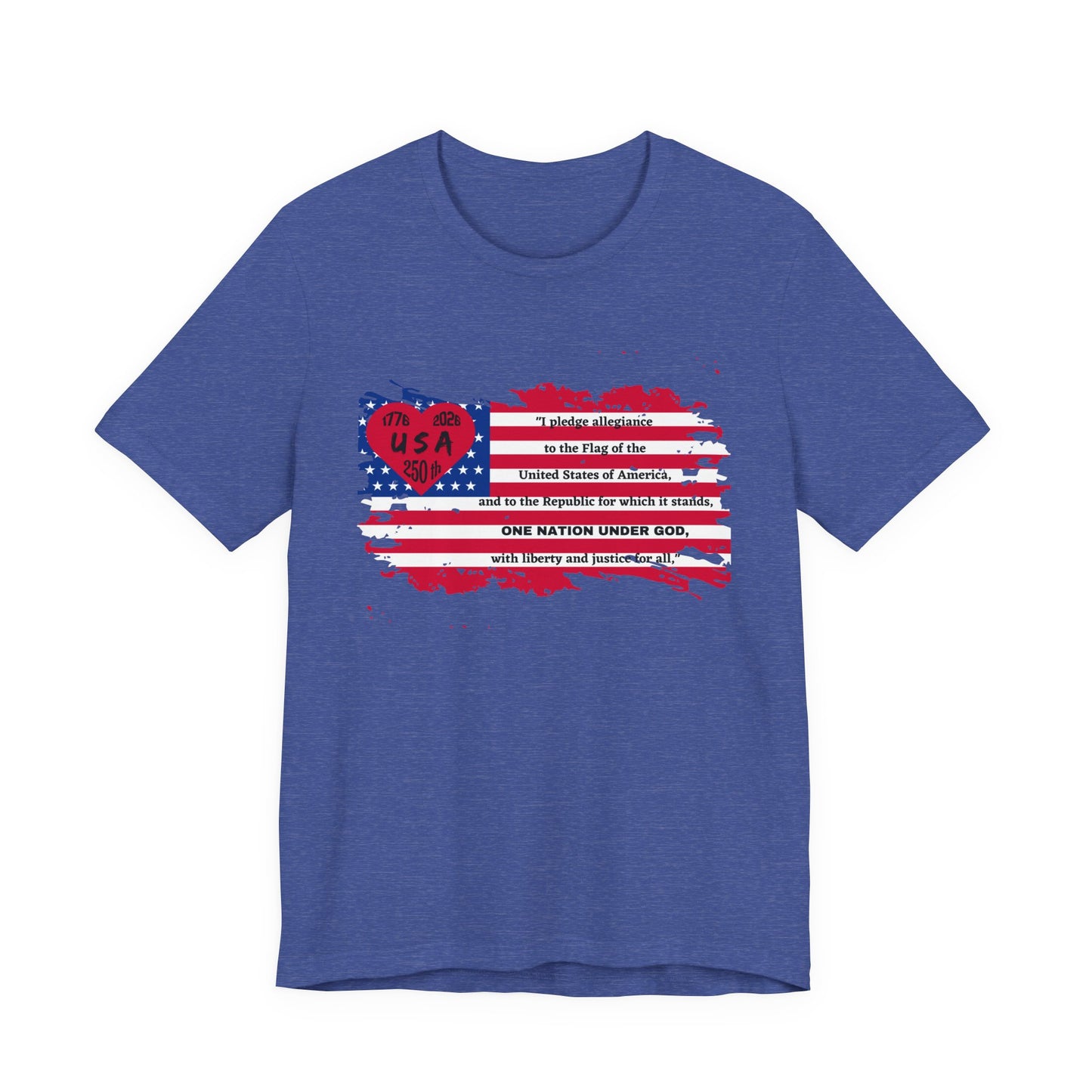 Patriotic USA 250th Pledge of Allegiance