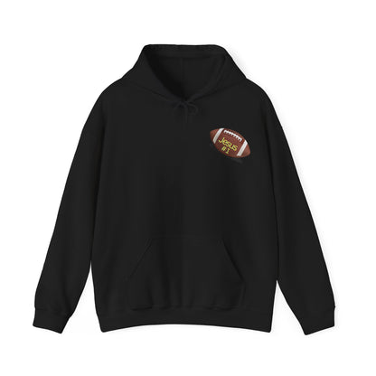 Football " Double Print Hooded Sweatshirt"