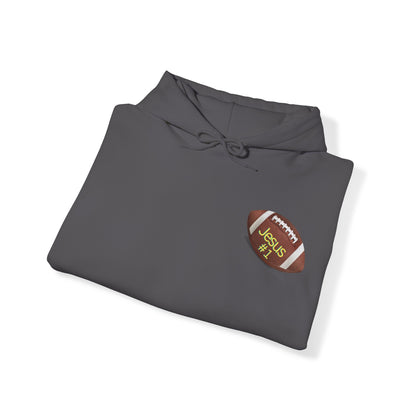 Football " Double Print Hooded Sweatshirt"