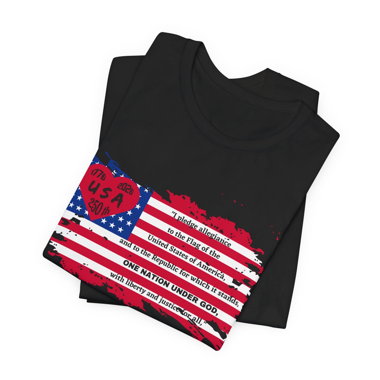 Patriotic USA 250th Pledge of Allegiance