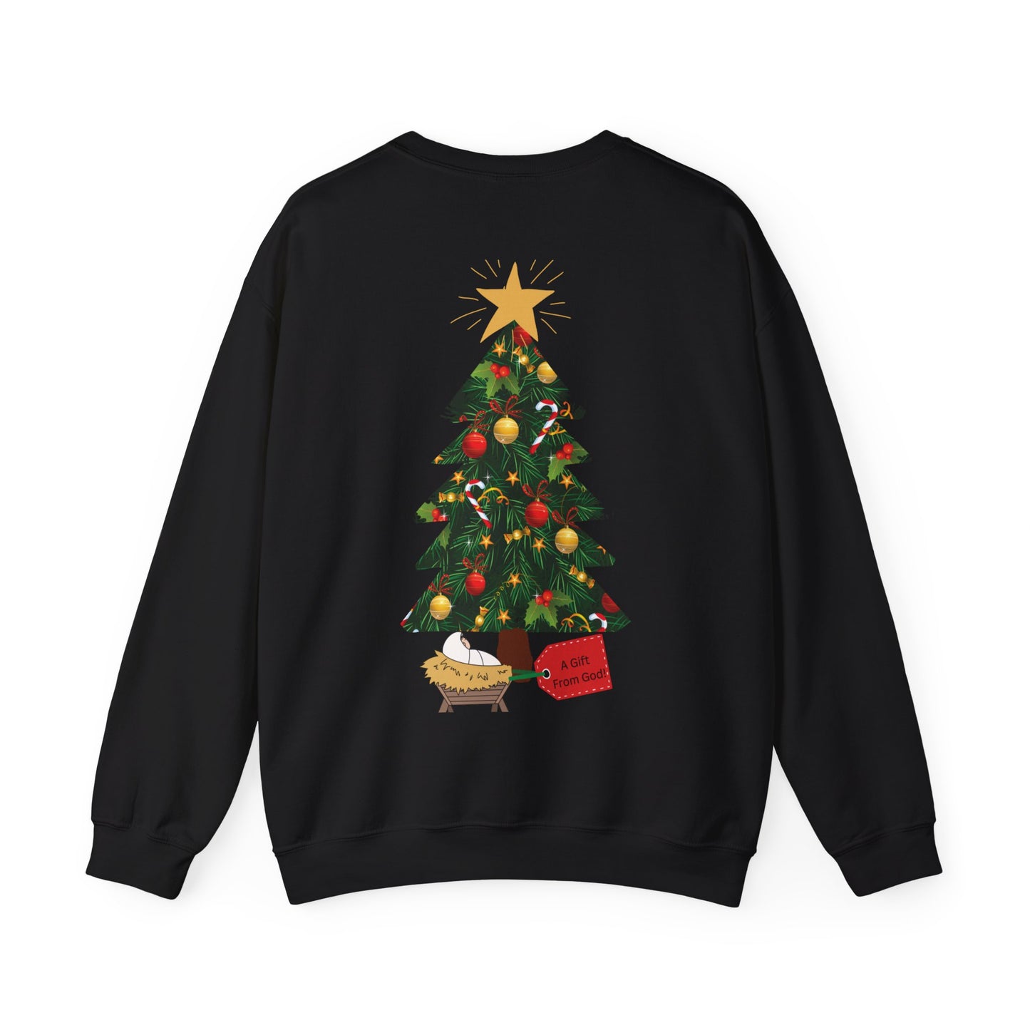 CHRISTmas!! Sweatshirt Double Sided Print