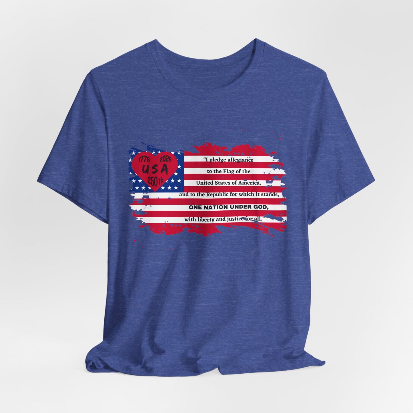 Patriotic USA 250th Pledge of Allegiance