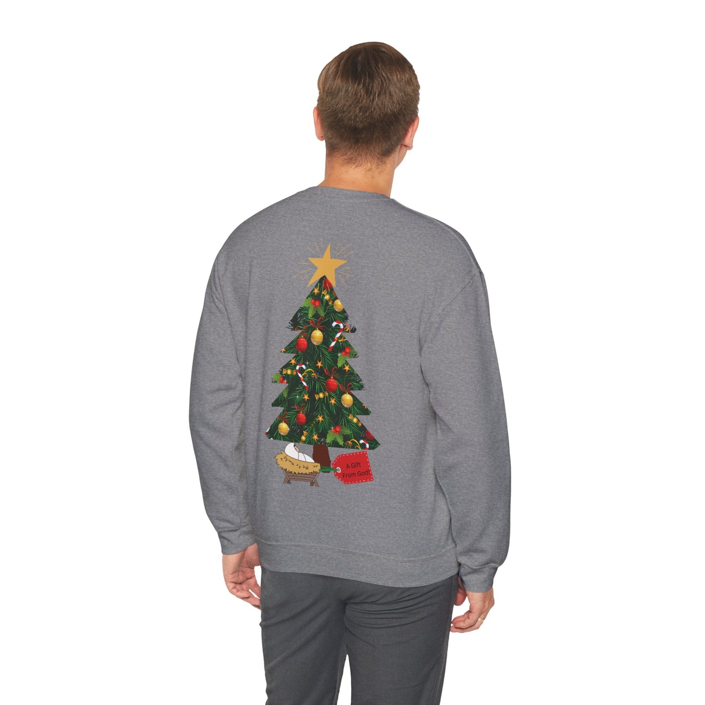 CHRISTmas!! Sweatshirt Double Sided Print