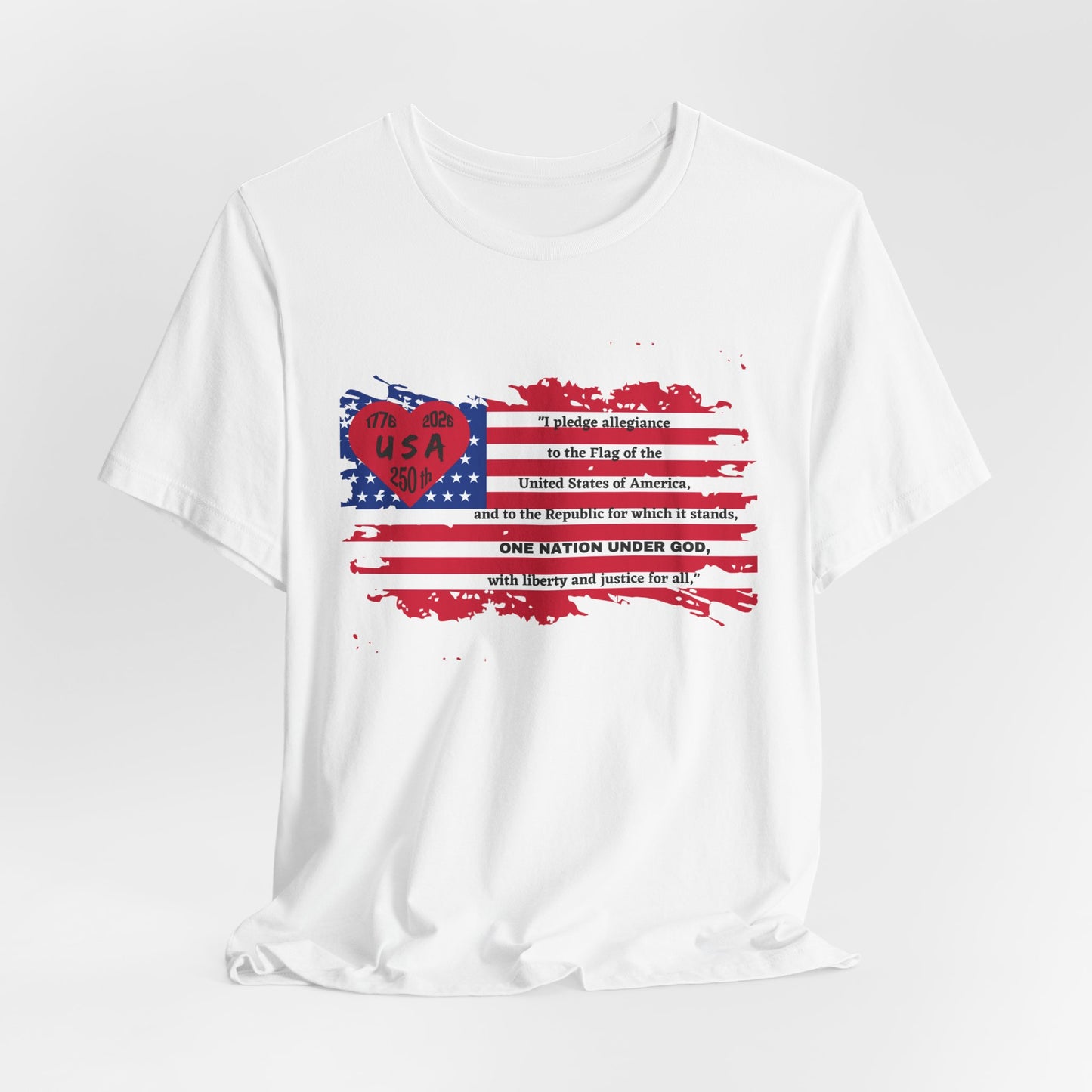 Patriotic USA 250th Pledge of Allegiance