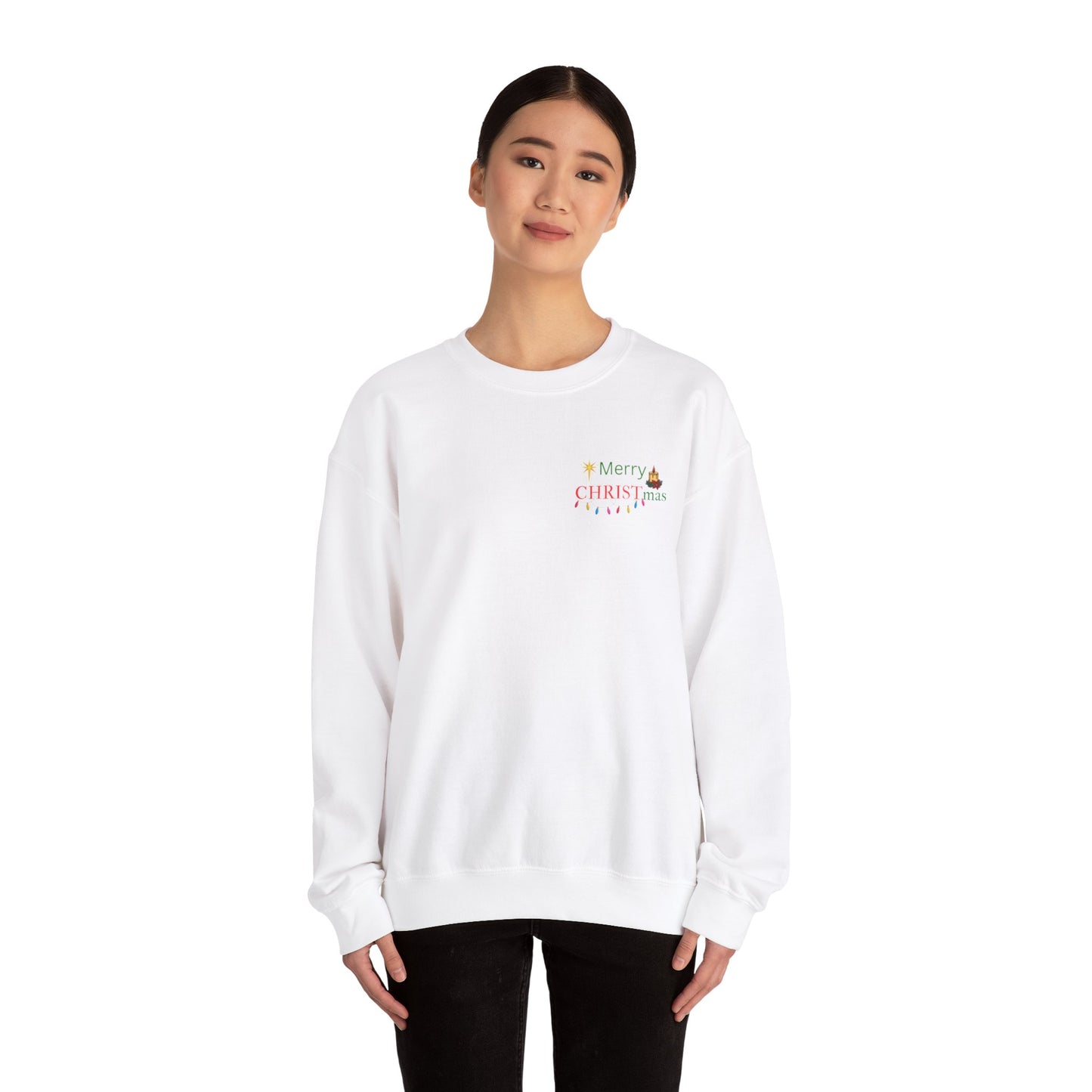 CHRISTmas!! Sweatshirt Double Sided Print