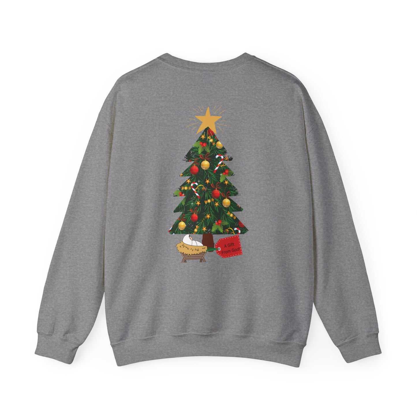 CHRISTmas!! Sweatshirt Double Sided Print