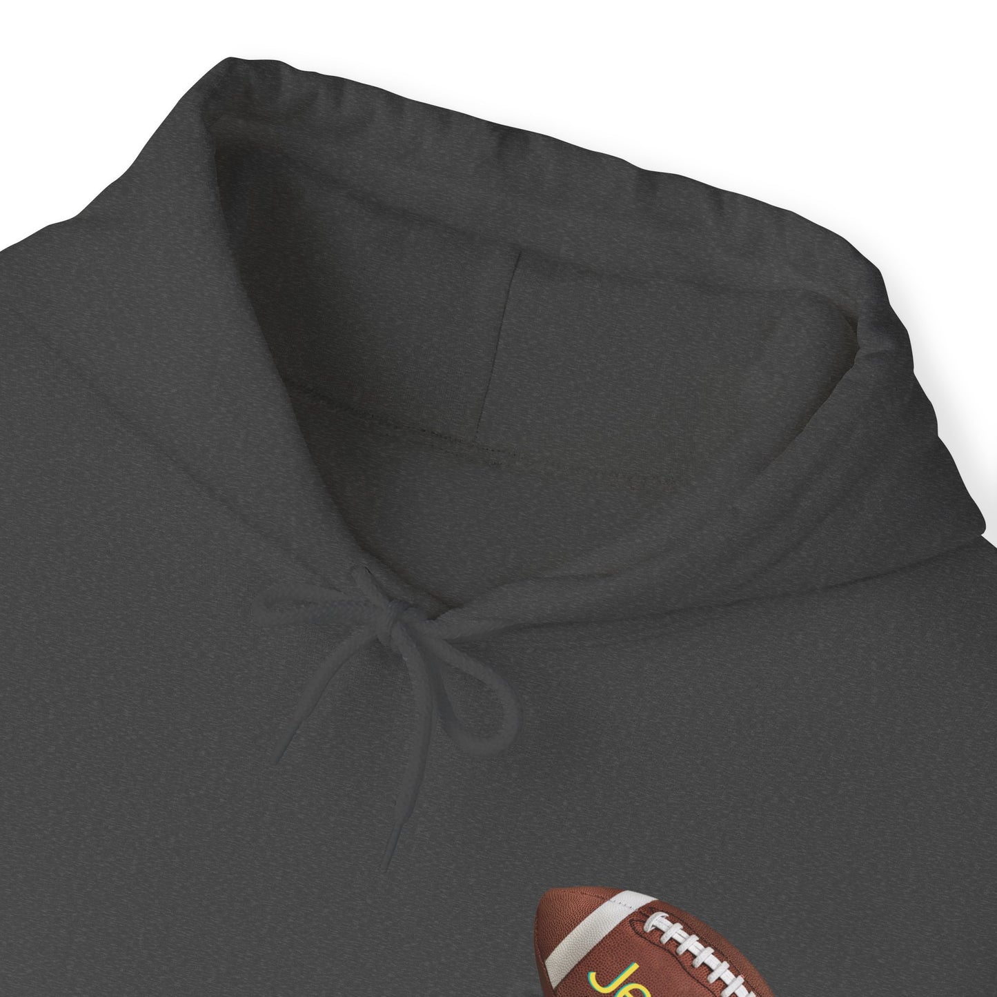 Football " Double Print Hooded Sweatshirt"