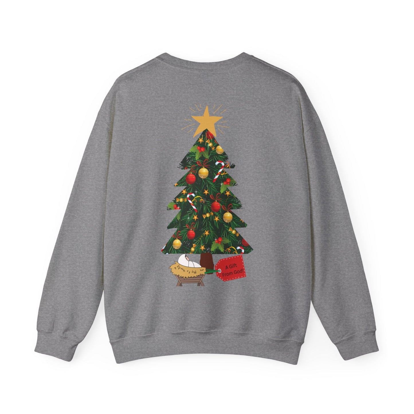 CHRISTmas!! Sweatshirt Double Sided Print