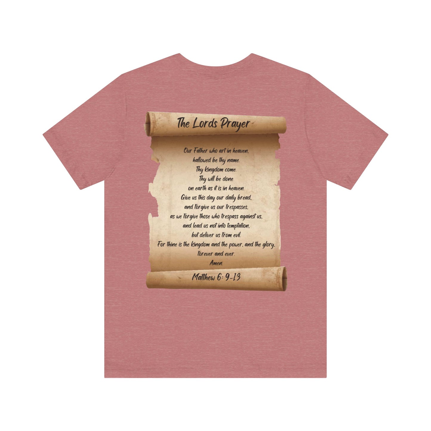 The Lord's Prayer! Double Sided Print