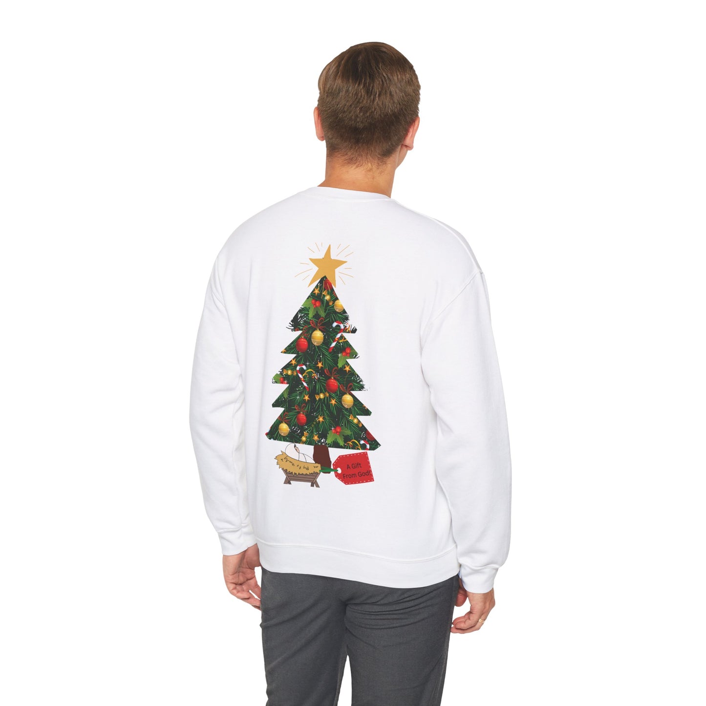 CHRISTmas!! Sweatshirt Double Sided Print