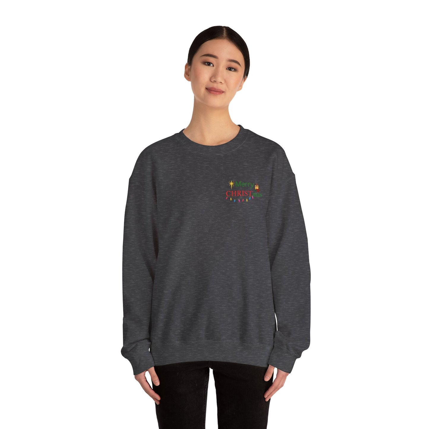 CHRISTmas!! Sweatshirt Double Sided Print