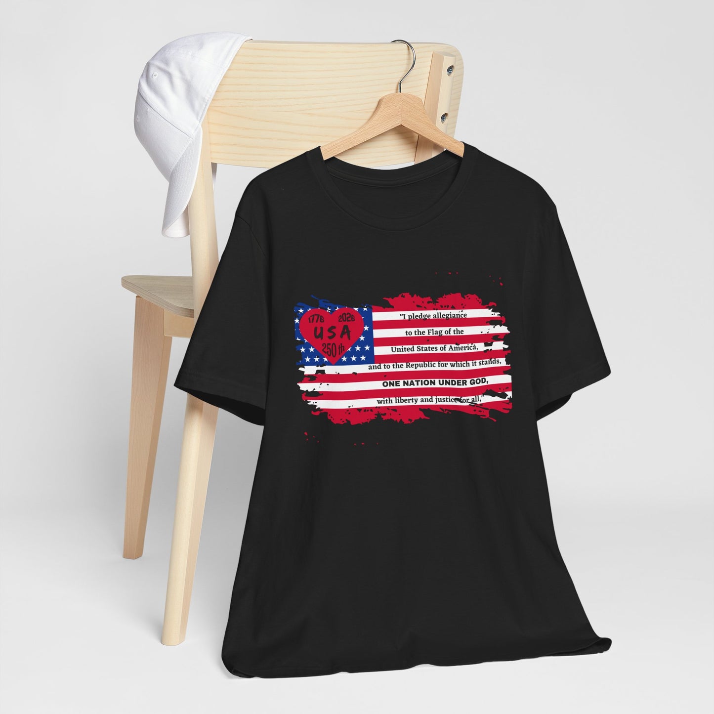 Patriotic USA 250th Pledge of Allegiance