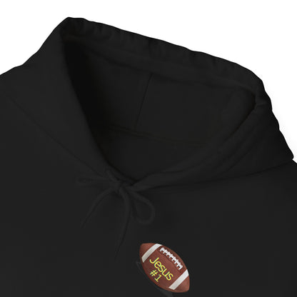 Football " Double Print Hooded Sweatshirt"