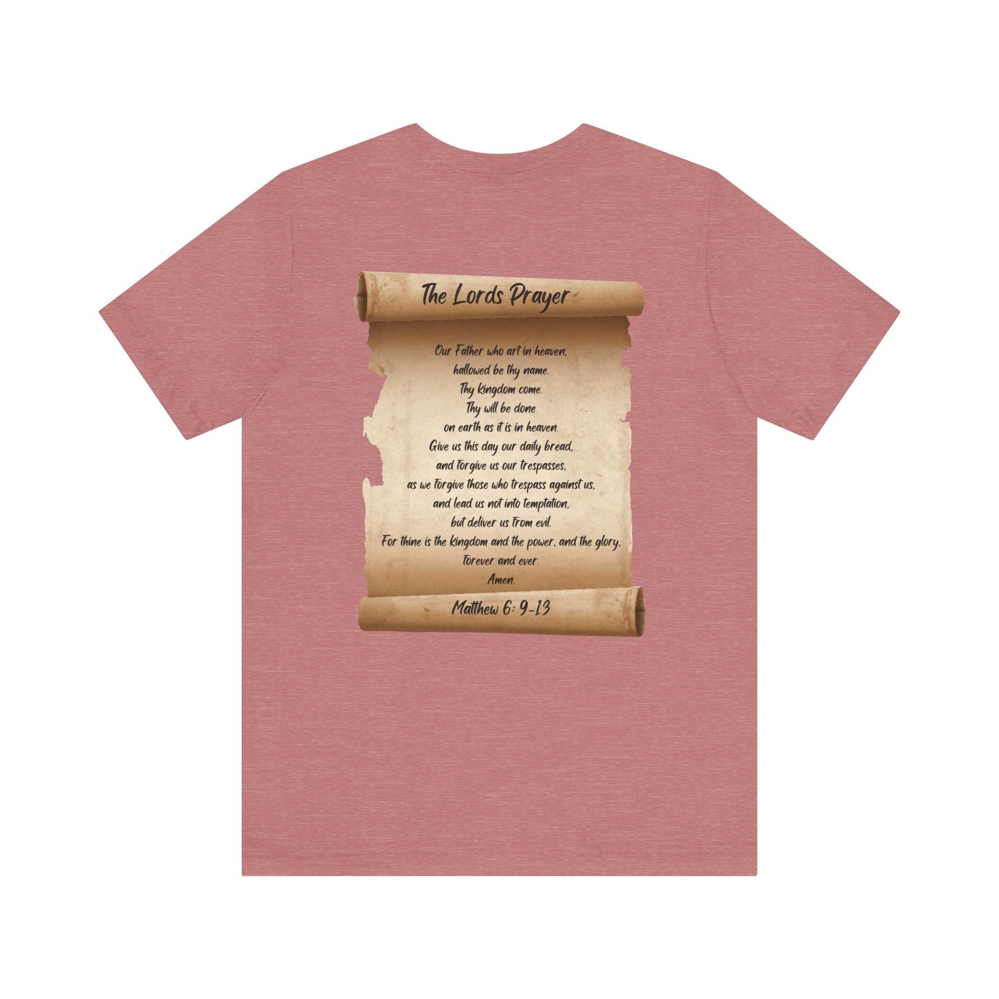 The Lord's Prayer! Double Sided Print