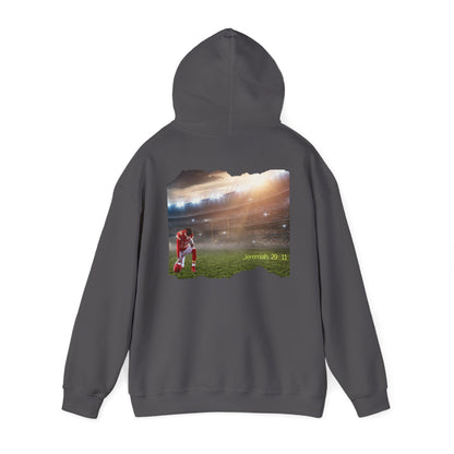 Football " Double Print Hooded Sweatshirt"