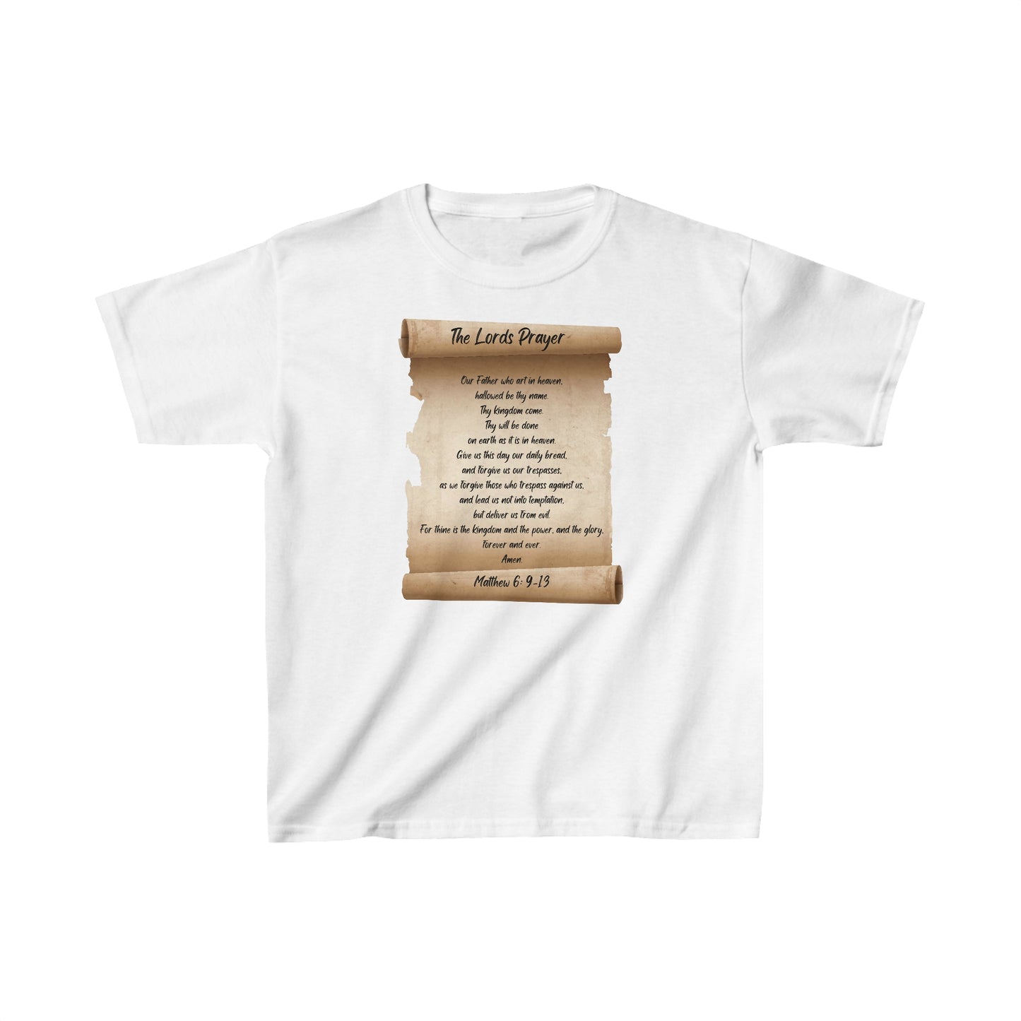 The Lord's Prayer!! Children's Single Sided