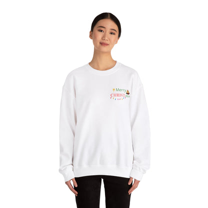 CHRISTmas!! Sweatshirt Double Sided Print