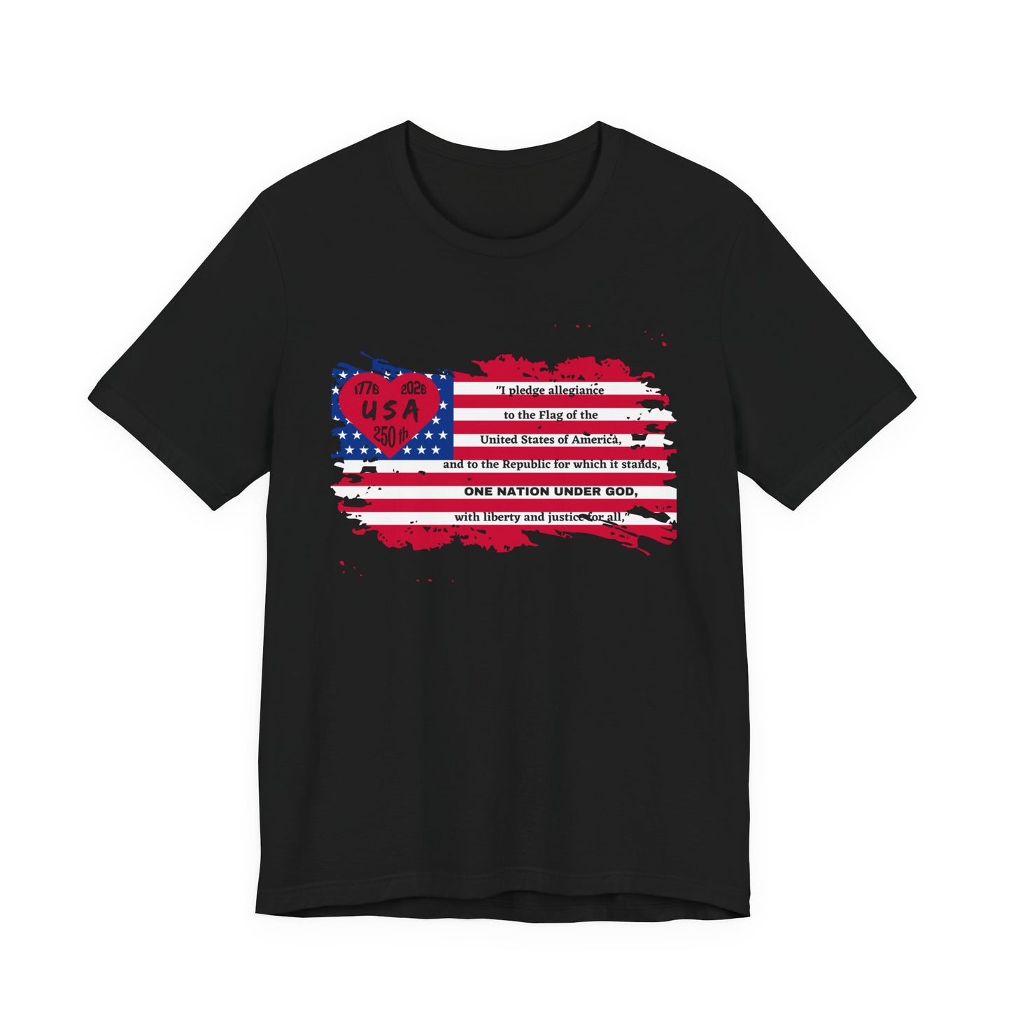 Patriotic USA 250th Pledge of Allegiance