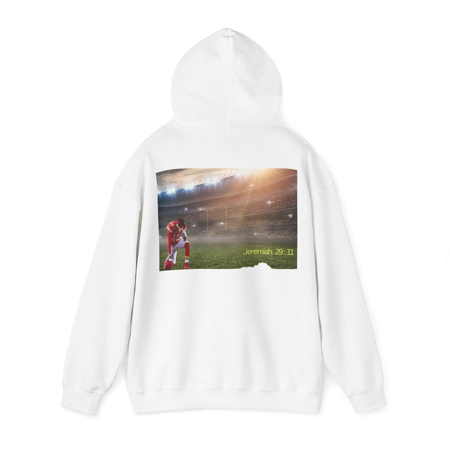 Football " Double Print Hooded Sweatshirt"