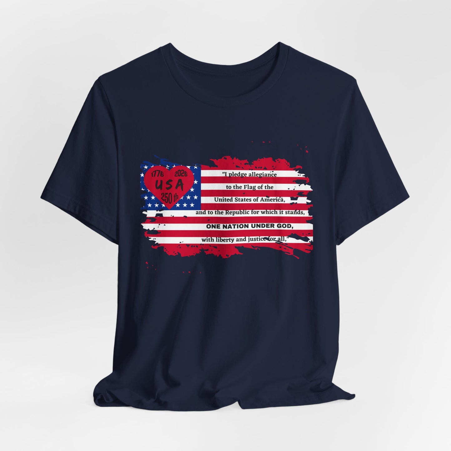 Patriotic USA 250th Pledge of Allegiance