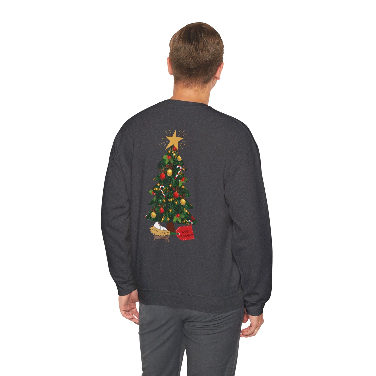 CHRISTmas!! Sweatshirt Double Sided Print