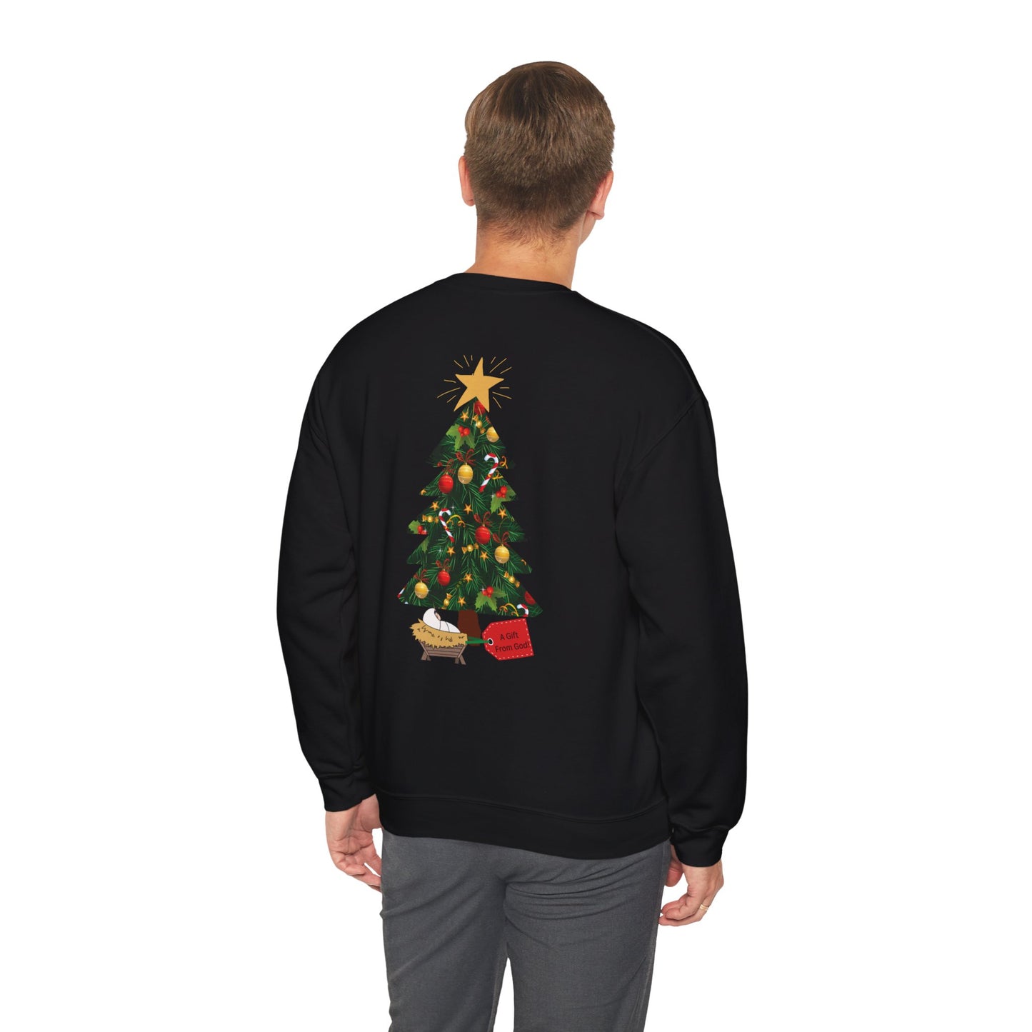 CHRISTmas!! Sweatshirt Double Sided Print