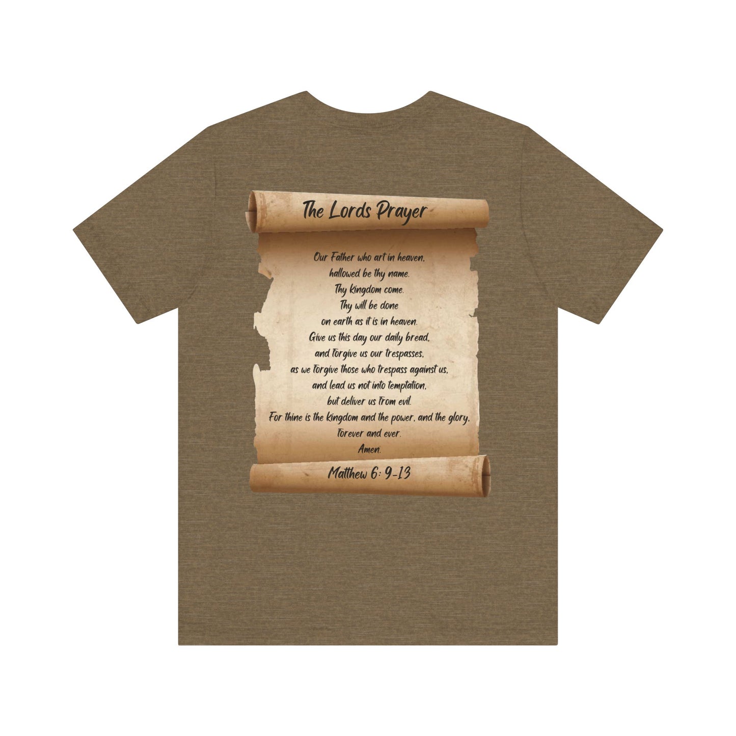 The Lord's Prayer! Double Sided Print