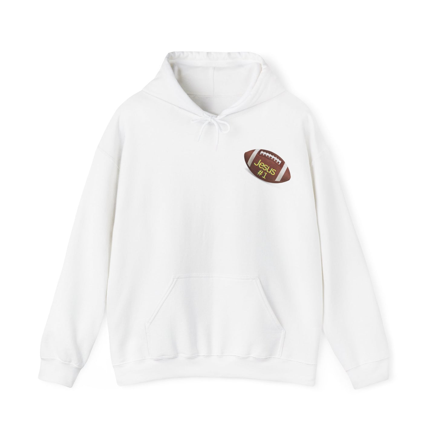 Football " Double Print Hooded Sweatshirt"